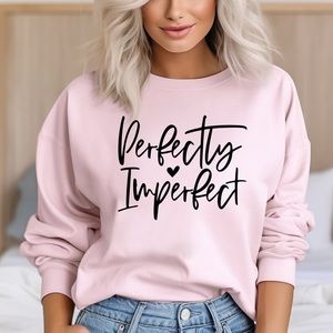 Lightweight soft pink sweatshirt